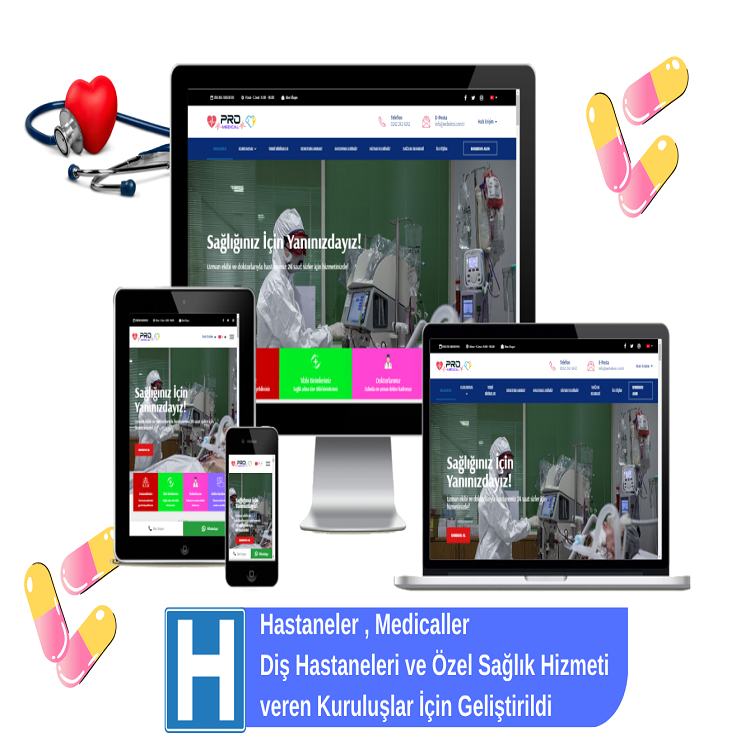 Hastane-Medical Web Yazılımımız